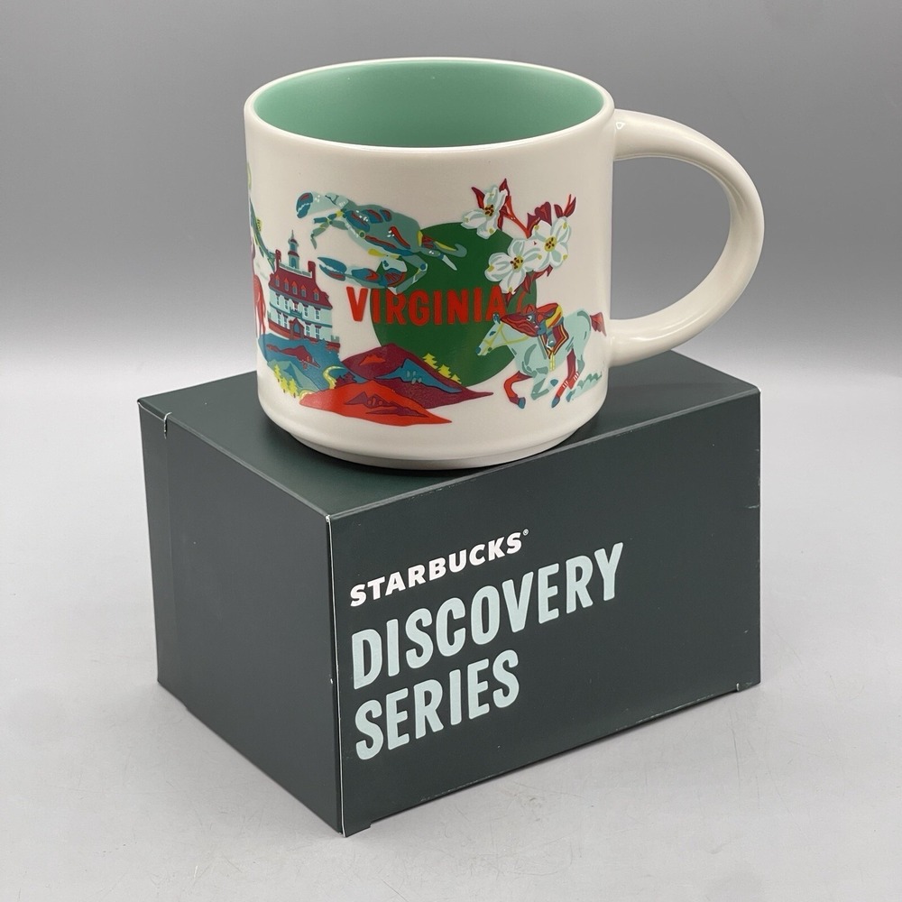 Starbucks Coffee Mug Virginia Discovery Series NEW RELEASE Stackable 2024 14oz